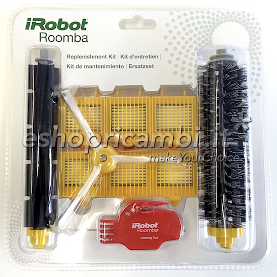 Cs, CAREservice ACC225 iROBOT | Roomba 700 Series – Kit Rinnovo e Manutenzione iRobot Roomba 700 Series  21936  